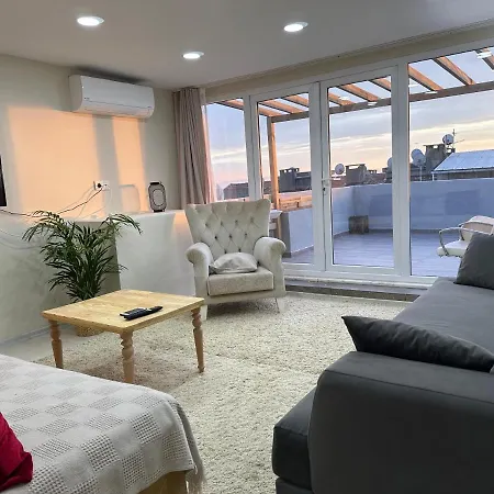 Fatih Merkezi Lokasyon Guzel Teras Manzarasi Appartement