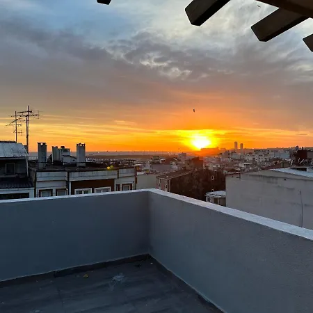 Fatih Merkezi Lokasyon Guezel Teras Manzarasi דירה איסטמבול